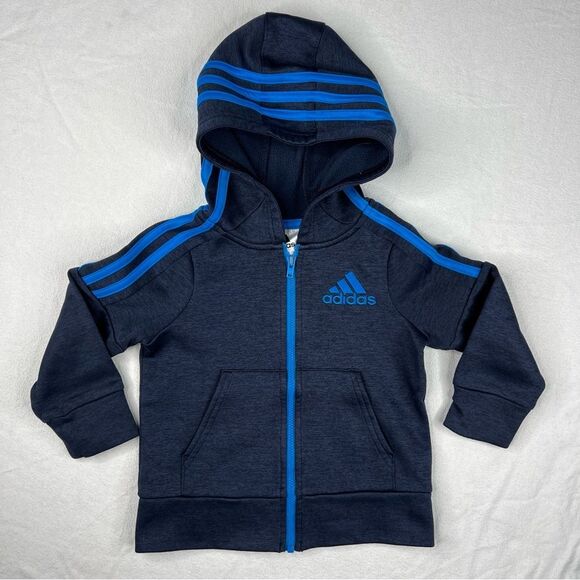 Adidas Kids’ 2-piece set 2T Blue - Picture 2 of 8